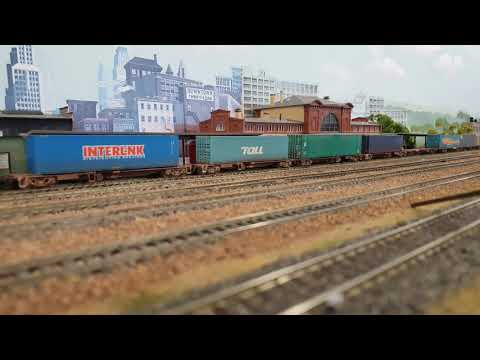 ho scale pacific national intermodel 9306 + LDP008 + 8206.