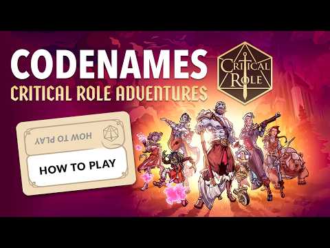   How to Play Codenames: Critical Role Adventures [Official Tutorial]