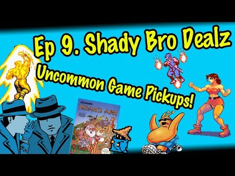Ep 9. Shady Bro Dealz - Uncommon Retro Games Pickups! Eds Retro Geek Out