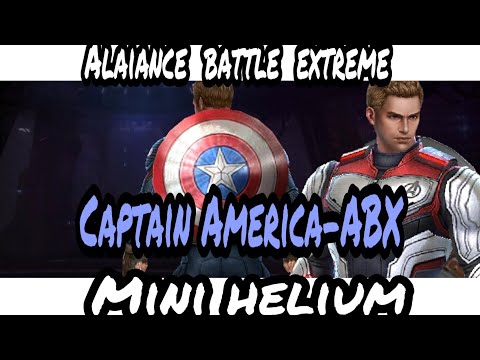 Tier 2 captain America (endgame) -ABX(alliance battle extreme)