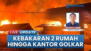 Kantor Golkar dan Sekolah Madrasah di Ngada Terbakar, 2 Rumah Lainnya Ikut Ludes Dilahap Api