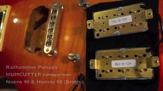 Video thumbnail for Railhammer Humcutter Pickups Nuevo 90 Vs Huevos 90 by Anarchy Audio