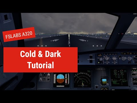 FSLABS A320 COLD & DARK TUTORIAL | how to use AOC with GSX, including PDC