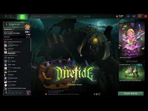 Dota 2 DireTidE Halloween Event  2020