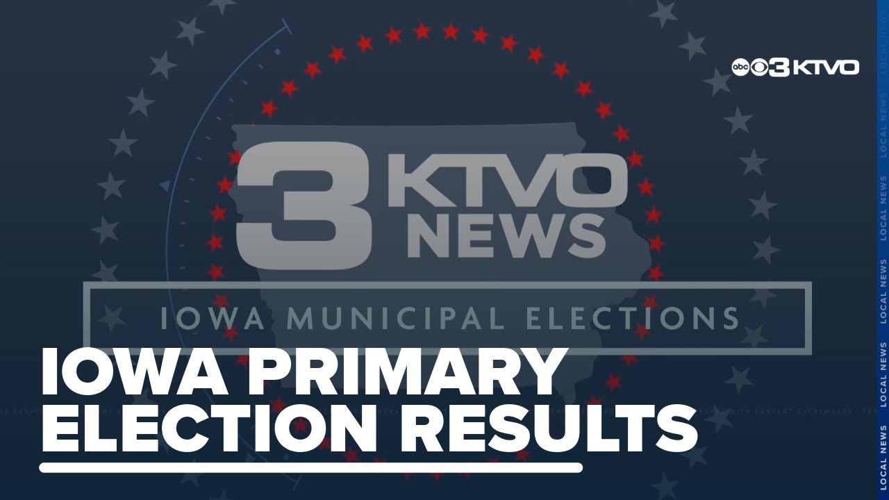 Iowa Primary Election results June 4, 2024
