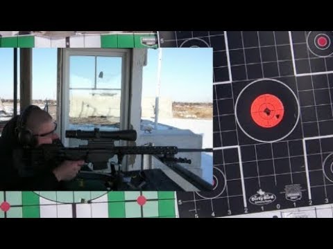 Ruger Precision Rifle 6.5 Creedmoor/Burris Eliminator 3  Range Test!