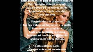 Soli (Solos)  Massimo di Cataldo   Lyrivs Español