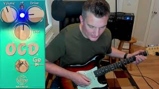 Video thumbnail for Fulltone OCD-Ge Germanium Obsessive Compulsive Drive Pedal Review/Demo by Aaron Short Music