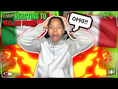 AMERICANS FIRST EVER REACTION TO ITALIAN RAP/MUSIC 🇮🇹🔥