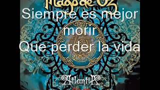 la ira de gaia mago de Oz  (gaia lll lyrics)