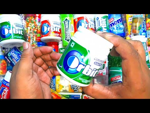 Orbit Big pack vs Orbit Mix Fruits vs Black Berry gems unboxing #shortvideo #viralvideo #video