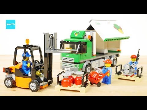 LEGO City Air Cargo Truck 60020 Forklift / LEGO City Cargo Truck 60020