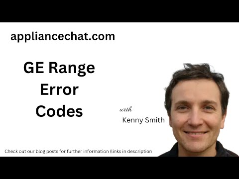 Common GE Range Error Codes (Comprehensive Guide)