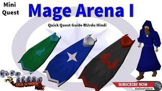 OSRS│How To Complete The Mage Arena I Mini Quest 2021│Urdu Hindi