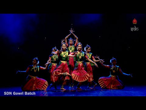 Lathangi Varnam by SDN Gowri Batch - SDN Anniversary 2023 - Bharathanatyam Dance