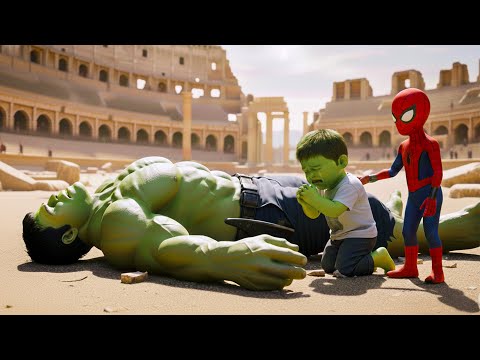 Unexpected Team-Up: Spider-Man and Hulk Fight Against the Joker! | Superhero Transformation