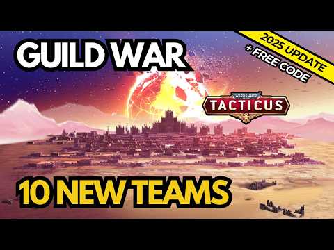 Guild War - 10 New Offense Teams for 2025! 17k Subscriber Free Code too!