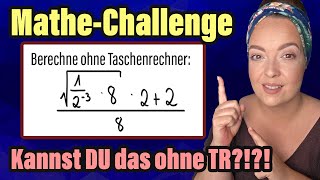 Challenge: Root, power & fraction in one – extreme mental arithmetic!