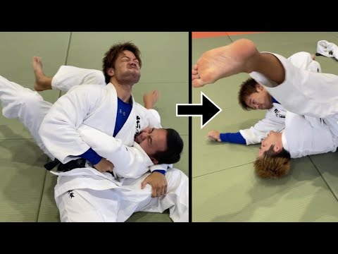 【柔道】大成高校時代によくやってたフルパワー寝技してみた