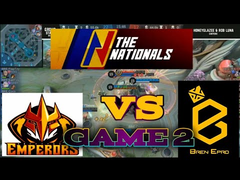 happy feet emperors vs bren epro (game 2)-THE NATIONALS SEASON 2