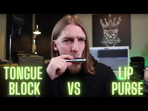 Tongue Blocking VS Puckering for Playing Single Notes (Harmonica Lesson)