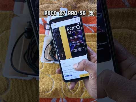 Thumbnail for poco X7 pro 5g best device for gaming under 24k PUBG bgmi consent #sorts