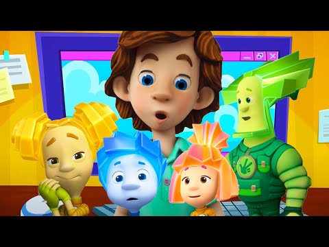 Serie 1 Volle Zusammenstellung | 4 Stunden Die Fixies | Die Fixies - Zeichentrickfilme für Kinder