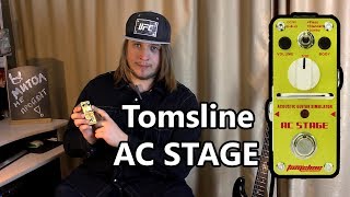 Video thumbnail for Обзор Tomsline AC Stage AAS-3 - Эмулируем акустику by MrVentrux