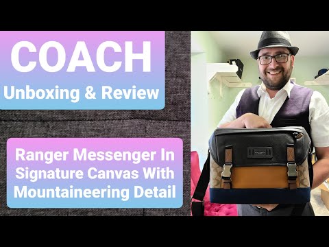 COACH Unboxing - Ranger Messenger