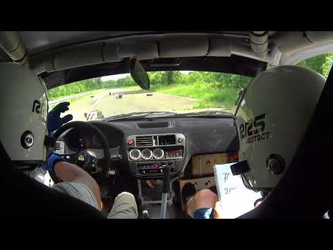 3 runda SMT 2018 D.Grzebinoga/K.Gamża Honda Civic SiR