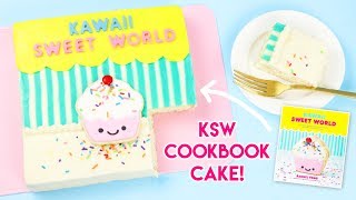 *KAWAII SWEET WORLD COOKBOOK* COVER REVEAL CAKE! 😍❤️