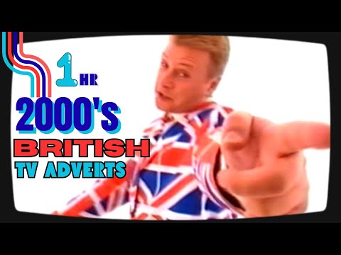 British TV Adverts One HOUR UK 2000s Television Commercials Ads Compilation