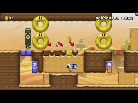 Teamwork with the beatle! by Basko - Super Mario Maker 2 - No Commentary 1bx 1by