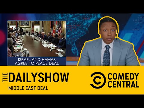Middle East Deal | The Daily Show | Comedy Central Africa