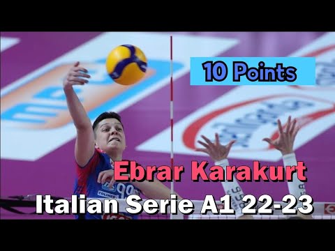 [Italian Serie A1 2022/23] [15th Round] [Novara vs Pinerolo] [Ebrar Karakurt]