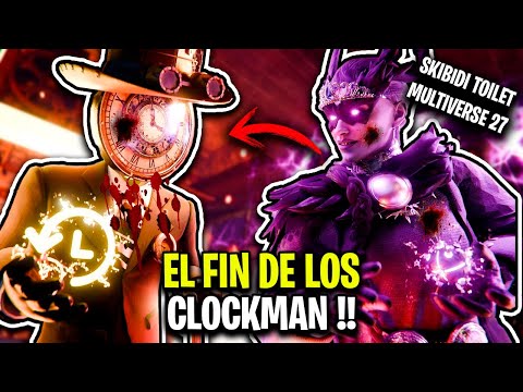 EL JEFE CLOCK MAN HA MUERTO !!😭 SKIBIDI MULTIVERSE 27 – Explicación y Secretos