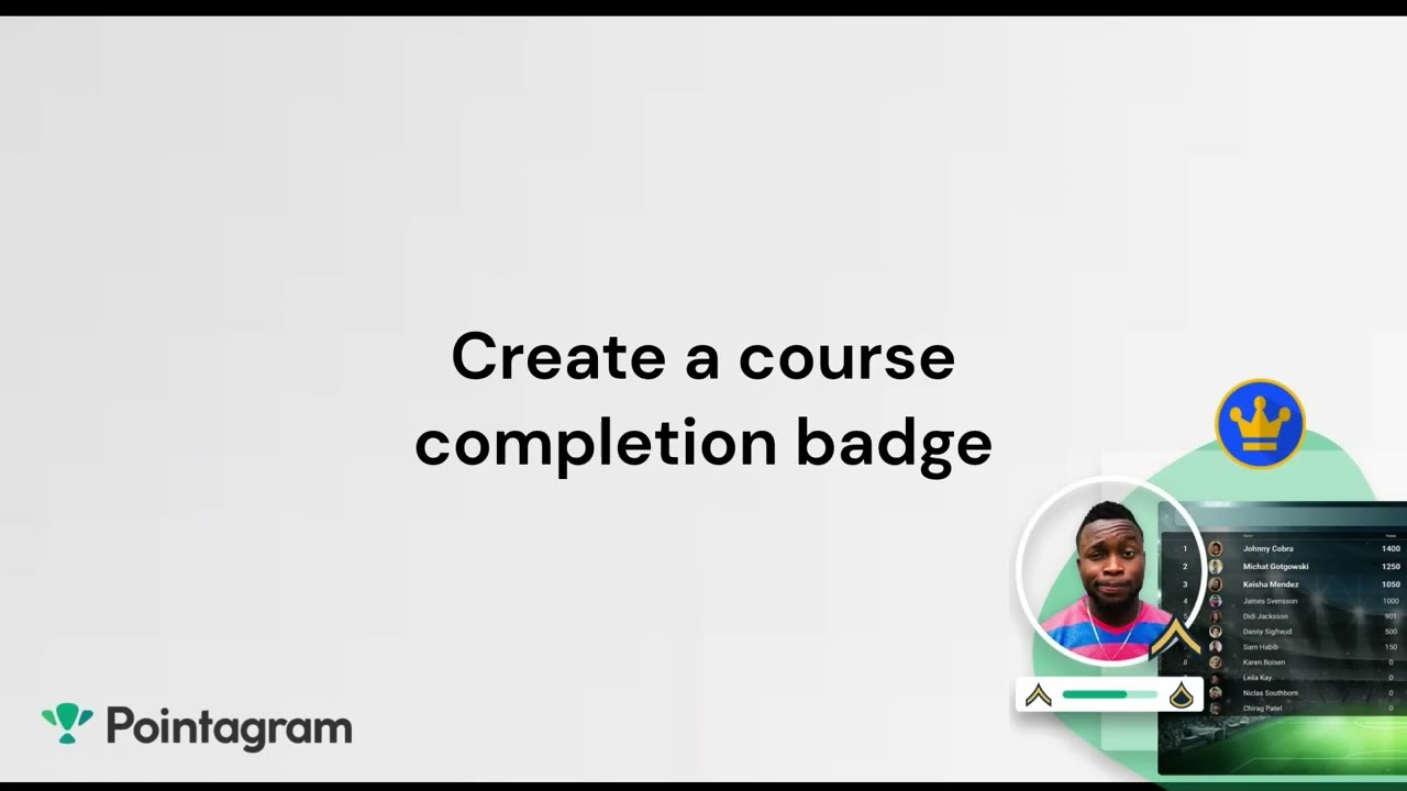 Create A Course Completion Badge