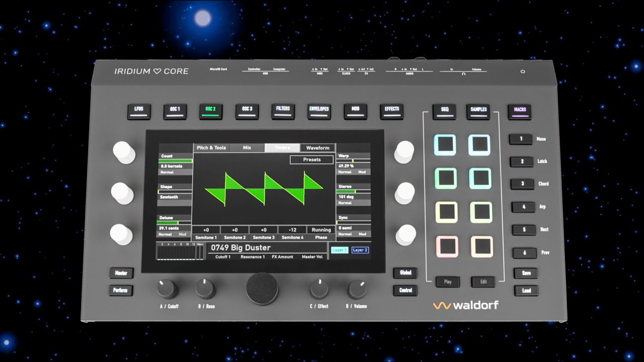 Waldorf Iridium Core Desktop review | MusicRadar Waldorf Iridium Core Desktop review | MusicRadar