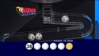 Mega Millions Drawing 08-18-26