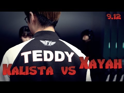 SKT Teddy - Kalista vs Xayah ADC - LoL Season 9 KR Ranked | League Of Legends