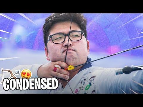 Condensed: USA versus Korea for recurve mixed team gold at Medellin 2019