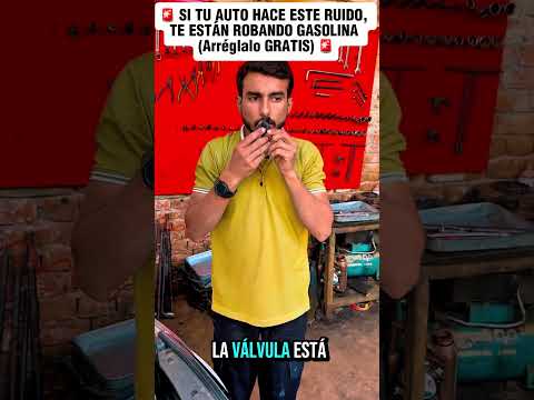 Ruido al abrir tapón de gasolina ⚠️ Cómo limpiar la Válvula de Purga EVAP #shorts
