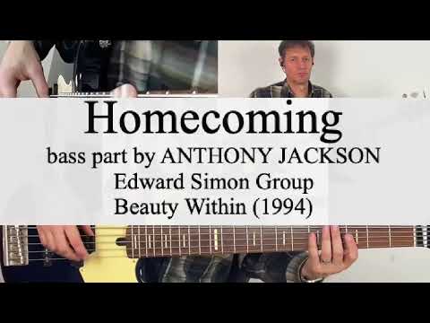 HOMECOMING - Anthony Jackson - Edward Simon Group - Yamaha BBP35 - Bass transcription