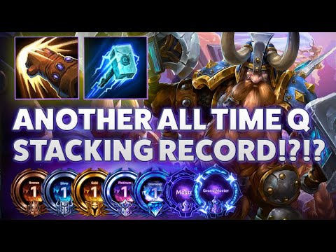 Muradin Haymaker - ANOTHER ALL TIME Q STACKING RECORD!?!? - Bronze 2 Grandmaster S1 2023
