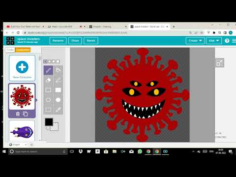 how to make space invader game part 1