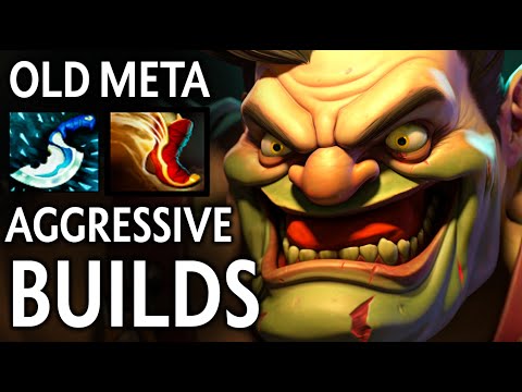 Pudge OLD Meta Aggressive Builds is Back (Blink + Travel first item) | Genius Pudge