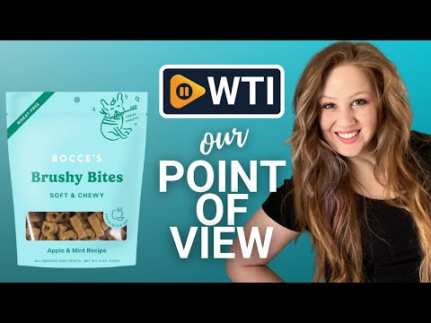 Bocce's Bakery Dailies Brushy Bites Dog Treats for Wellness Support - WTI product video review