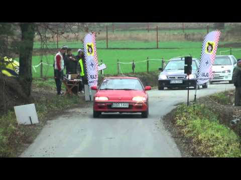 Jasielski Rajd Niepodległości 2013 - Piotr Gurgul / Szymon Kubik - Honda CRX