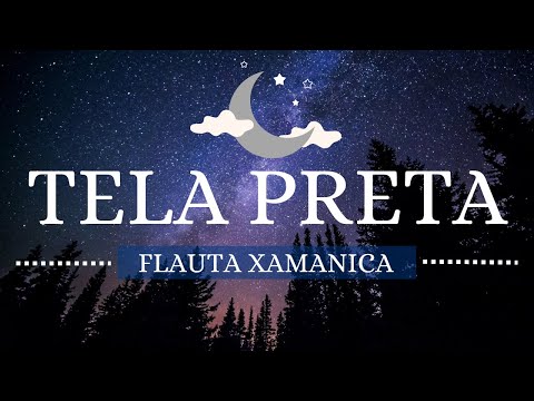 Flauta Indígena  - Cura e Harmonia com a Natureza, Limpeza, desbloqueios - Tela Preta