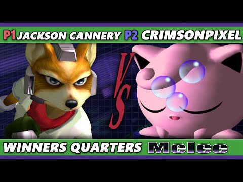 S@X 455 Winners Quarters - Jackson Cannery (Fox) Vs. CrimsonPixel (Jigglypuff) Smash Melee - SSBM